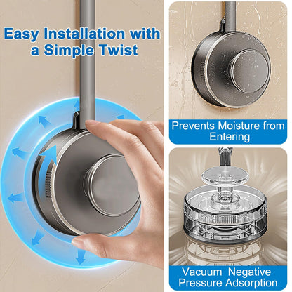 💈 Hands-Free Rotating Hair Dryer Holder