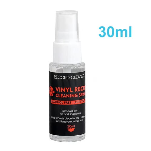 🎵💥Anti-Static Vinyl Record Cleaning Spray – Dust Removal, Alcohol-Free, Easy Mist ✨