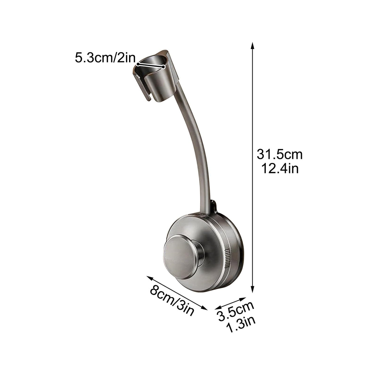 💈 Hands-Free Rotating Hair Dryer Holder