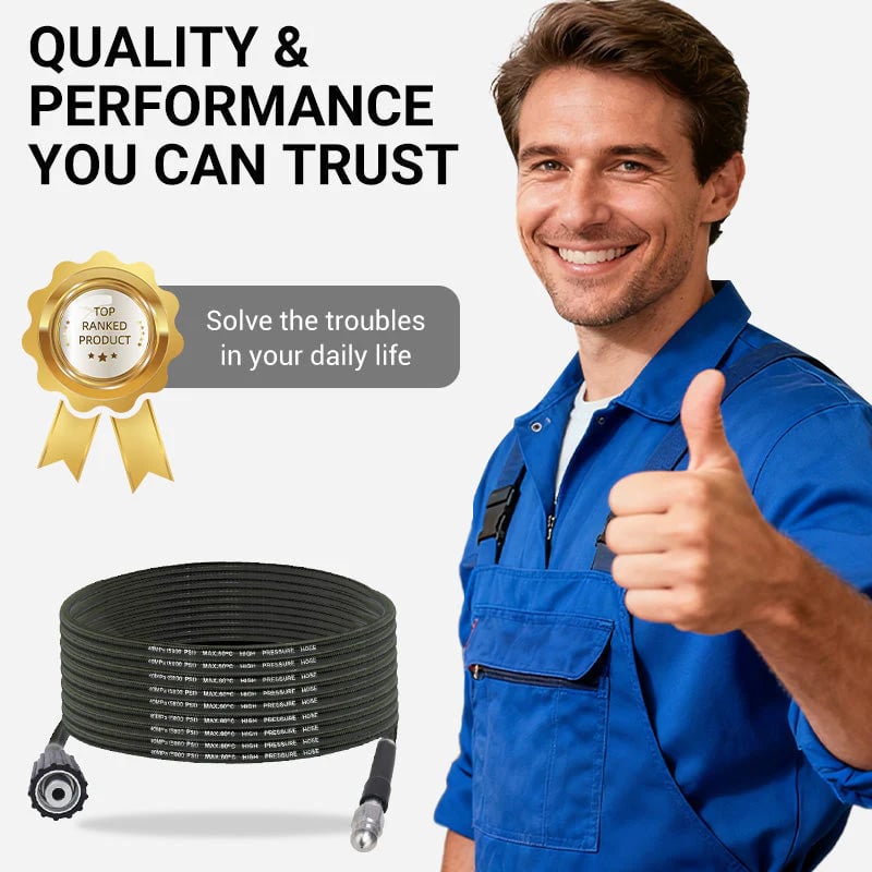 Triple‑Layer PVC Stainless Steel Burst‑Resistant Water Hose
