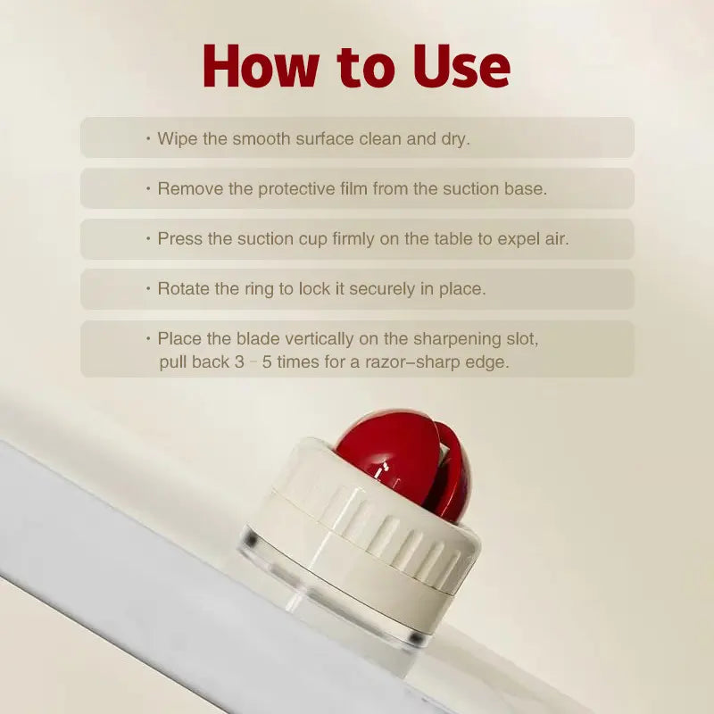 Knife Sharpener | Portable Rapid Knife Sharpener & Kitchen Knife Sharpener