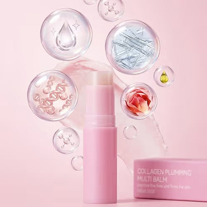 ✨Collagen Plumping Multi Balm | Moisture Rescue Anti-Aging Hydrating Face Balm for Dry Skin Fine Lines