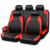Black / Scarlet Red