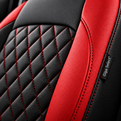 9-Piece Universal Fit Leather Car Seat Cover Set