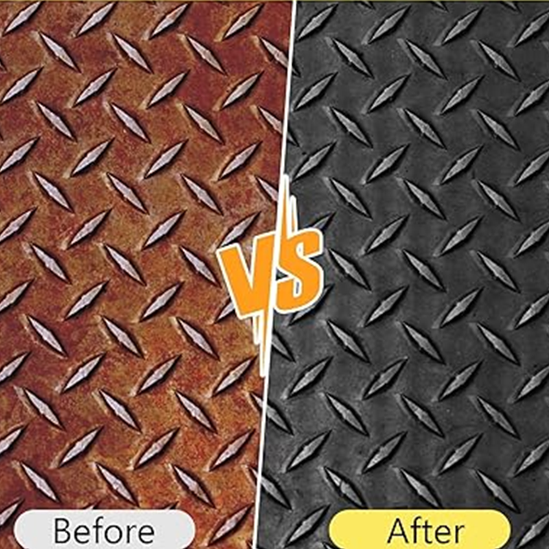 Rust Converter Metallic Paint – One coat stops rust, no sanding, no fumes. 🔨🛡️