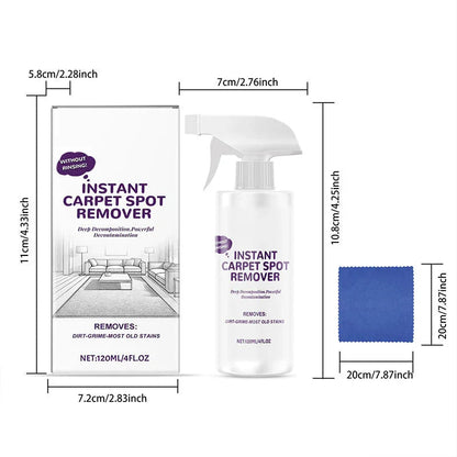 ☕️🧼Powerful Carpet Stain Remover – No harsh fumes, hypoallergenic. Restores carpet like new. 🏡💚