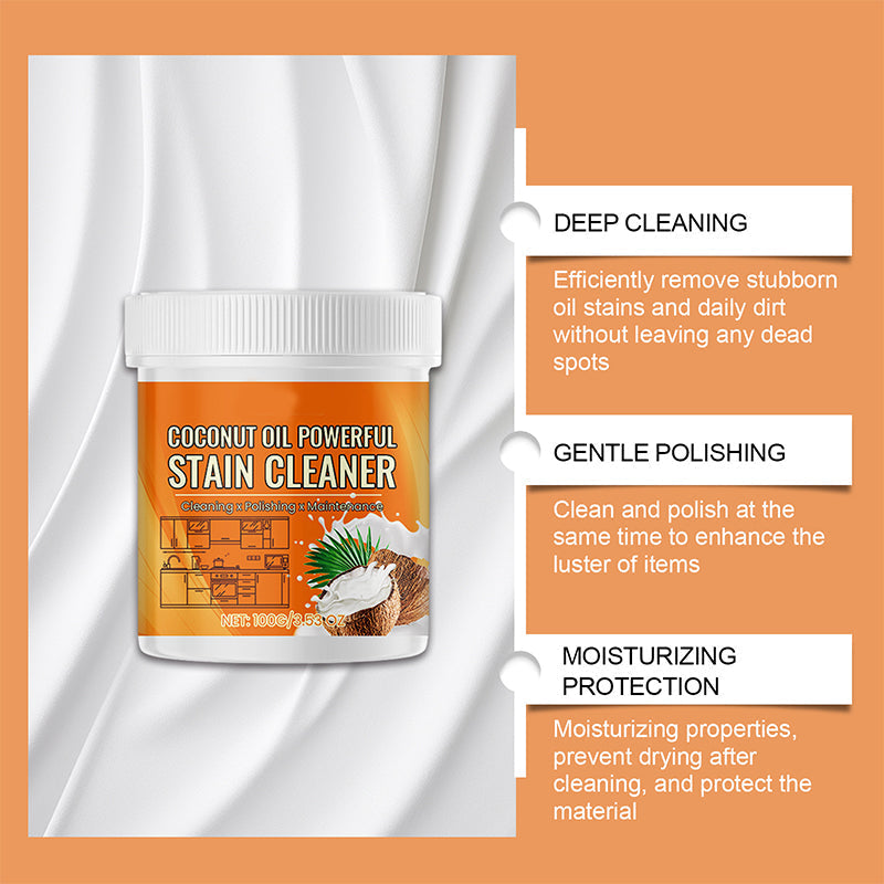 🥥Coconut Oil Kitchen Cleaning & Polishing Paste
