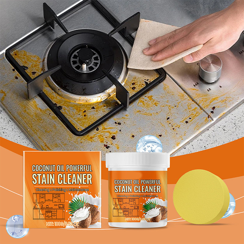 🥥Coconut Oil Kitchen Cleaning & Polishing Paste