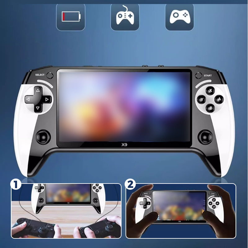 🎮✨ 5.5-Inch HD Handheld Game Console – TV Output & Built-In Emulators