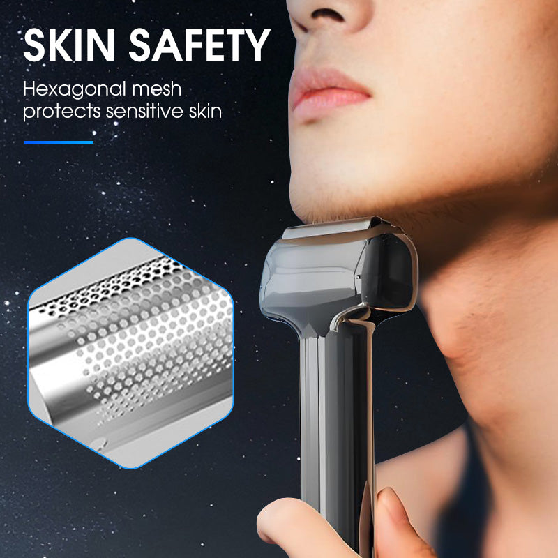 🪒 Men’s Rechargeable Foil Shaver – Cordless Wet & Dry Electric Razor for Close, Comfortable Shaving