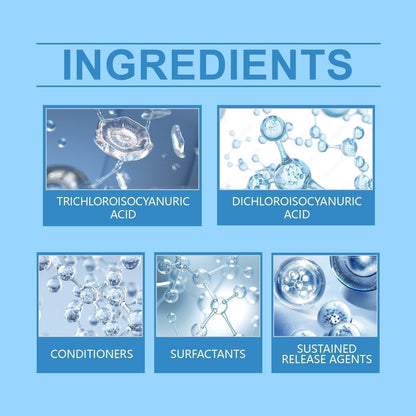 🏊 ♂️ Pool Cleaning Tablets for 🌊✨ Clean Water