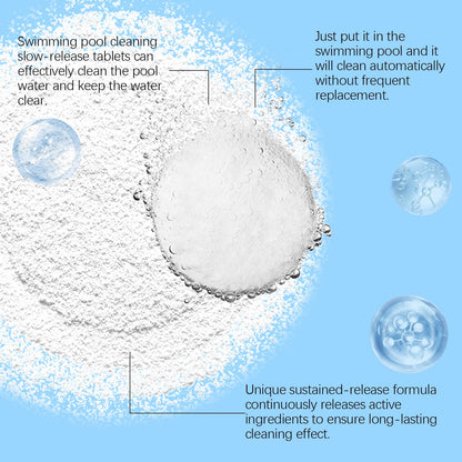 🏊 ♂️ Pool Cleaning Tablets for 🌊✨ Clean Water