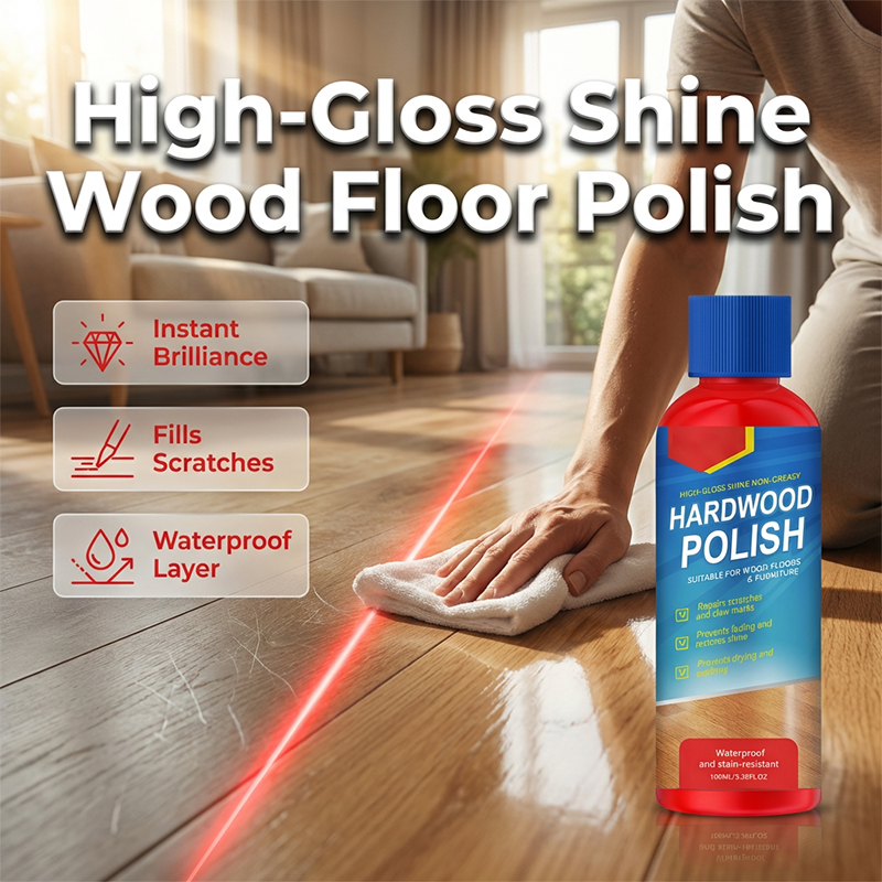 🪵✨High-Gloss ShineWood-Floor Polish - Restore & Protect Your Wood Floors