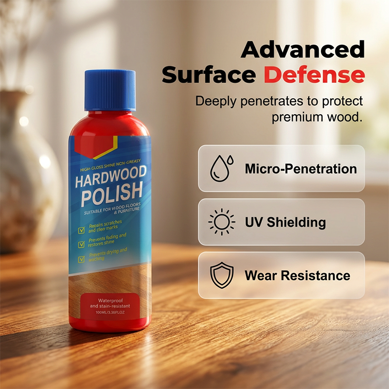 🪵✨High-Gloss ShineWood-Floor Polish - Restore & Protect Your Wood Floors