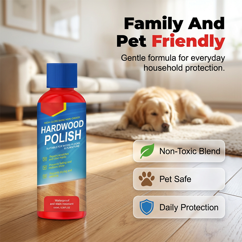 🪵✨High-Gloss ShineWood-Floor Polish - Restore & Protect Your Wood Floors