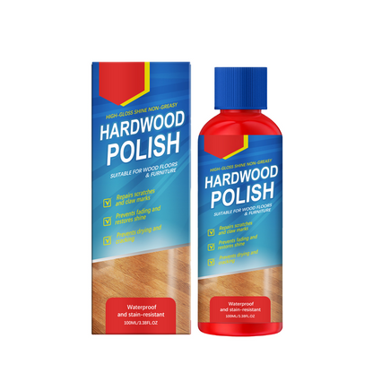 🪵✨High-Gloss ShineWood-Floor Polish - Restore & Protect Your Wood Floors