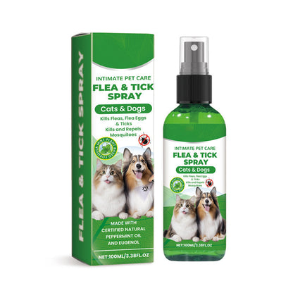 🍃 Natural flea and tick spray for dogs and cats🐾🐶🐱✨