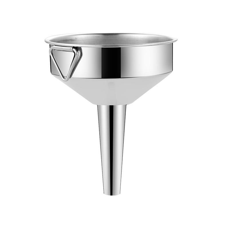 🍳 Stainless Steel Kitchen Funnel – Multi-Purpose, Space-Saving Pouring Tool