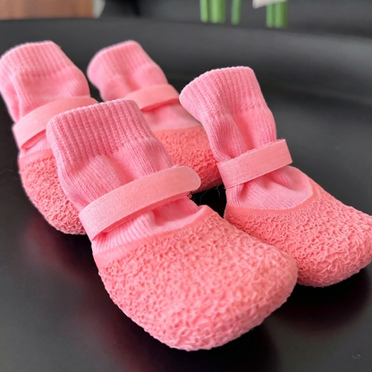 🐾Waterproof Dog Shoes – Non-Slip, Breathable & Secure Fit