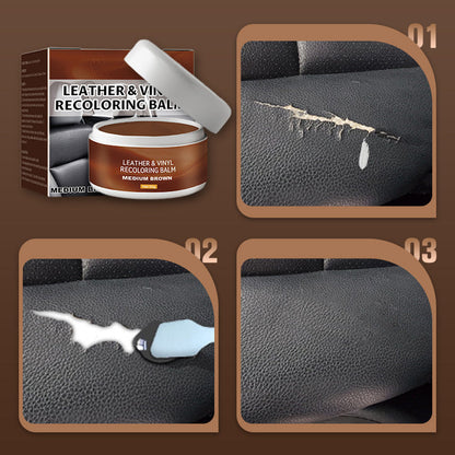 🛋️✨ Leather Repair Paste – Fills scratches & scuffs, restores texture. 💺🛡️