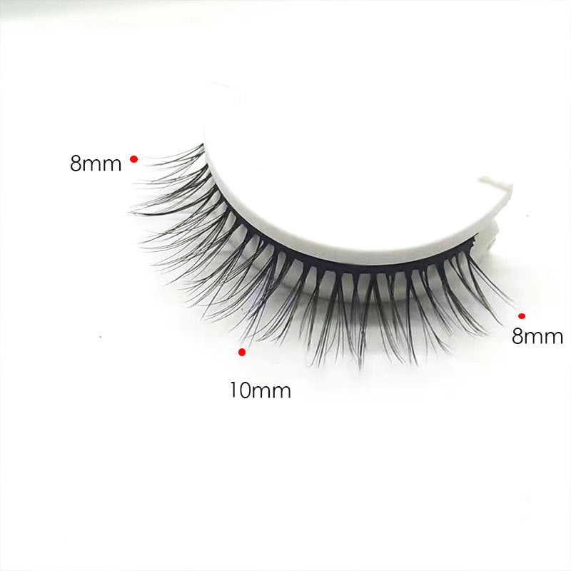 🔥🌺Glue-Free Self-Adhesive Lashes – 3-Second, Natural & Reusable