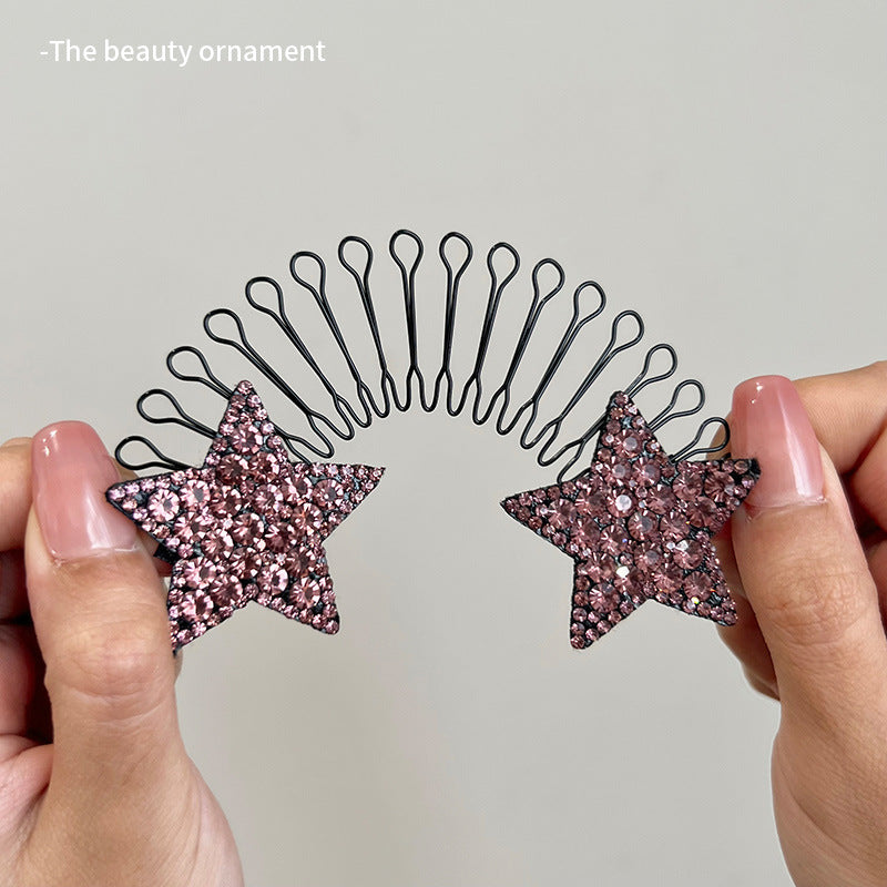 Tame Flyaways Invisible Hair Finishing Comb | Secure No-Pull Hold for Ponytails