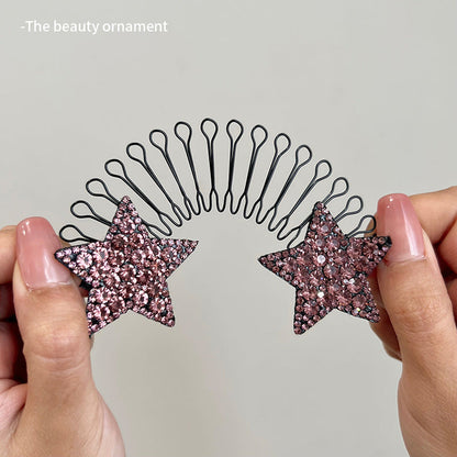 Tame Flyaways Invisible Hair Finishing Comb | Secure No-Pull Hold for Ponytails