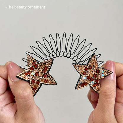 Tame Flyaways Invisible Hair Finishing Comb | Secure No-Pull Hold for Ponytails