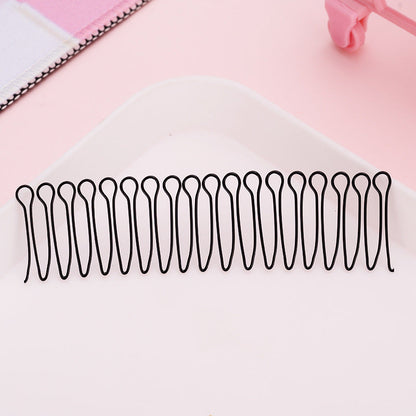 Tame Flyaways Invisible Hair Finishing Comb | Secure No-Pull Hold for Ponytails