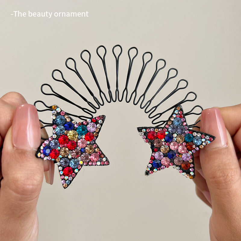 Tame Flyaways Invisible Hair Finishing Comb | Secure No-Pull Hold for Ponytails
