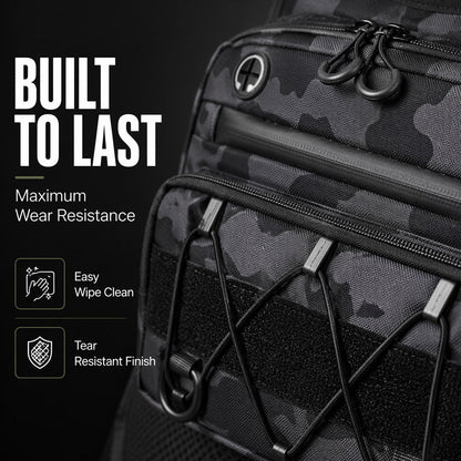 Multi-Functional Tactical Chest Bag – Waterproof & Adjustable Fit Design