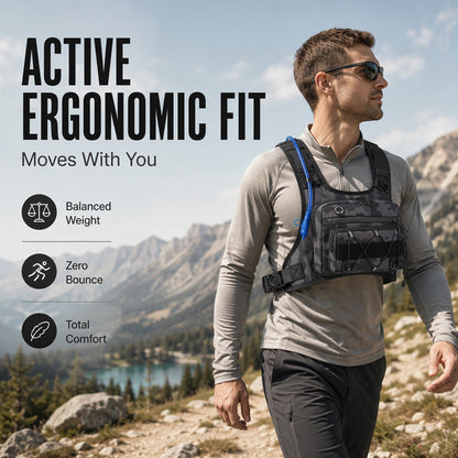 Multi-Functional Tactical Chest Bag – Waterproof & Adjustable Fit Design