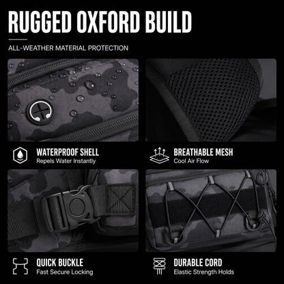 Multi-Functional Tactical Chest Bag – Waterproof & Adjustable Fit Design