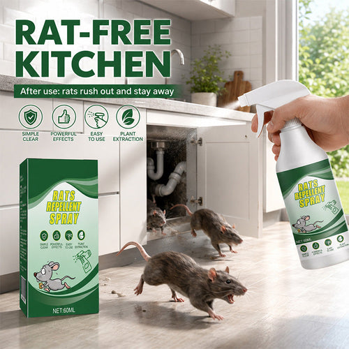 Natural Plant Rodent Repellent Spray – Safe & Non-Corrosive Formula