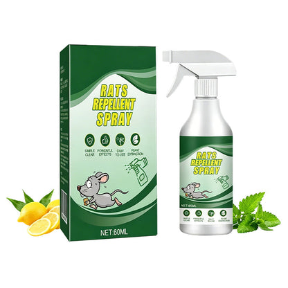 Natural Plant Rodent Repellent Spray – Safe & Non-Corrosive Formula
