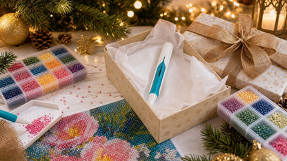 💎Automatic Pen for Diamond Painting – Faster Stone Laying and No Constant Wax Refills
