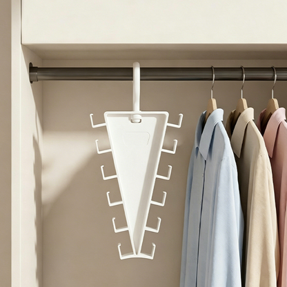 360° Triangle Hanger – Space-Saving Closet Organizer with No-Bend Design