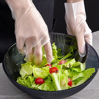 ✨Food-grade Transparent Thickened Disposable Gloves