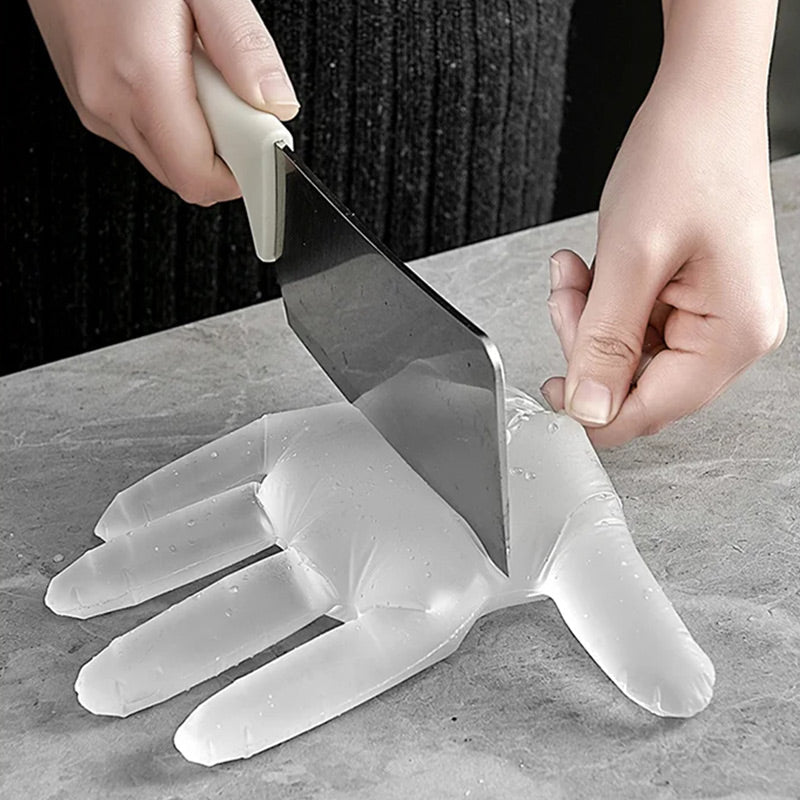 ✨Food-grade Transparent Thickened Disposable Gloves