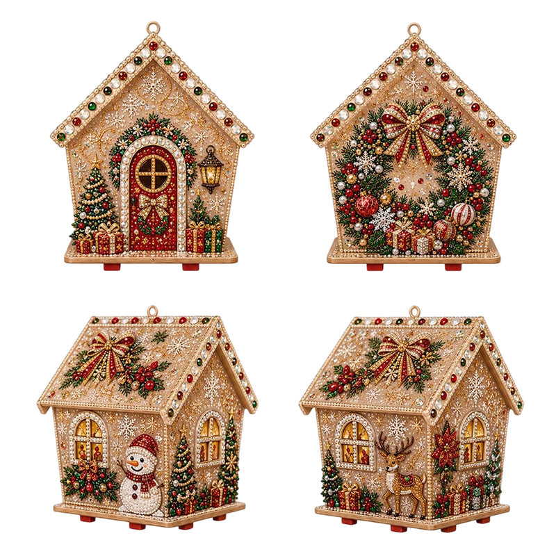 🎄 3D DIY Pearl Art Christmas Painting Kit – Creative Holiday Craft Gift 🎅