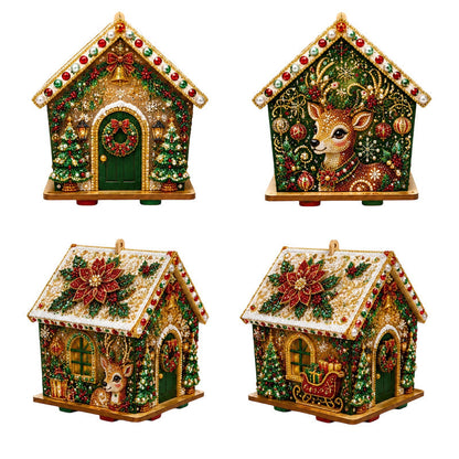 🎄 3D DIY Pearl Art Christmas Painting Kit – Creative Holiday Craft Gift 🎅