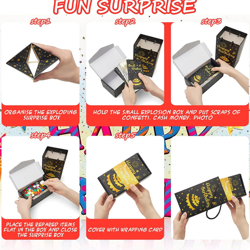 🎁 Surprise Pop-Up Gift Box Set – Interactive Surprise Gift for Birthdays & Special Occasions✨💗