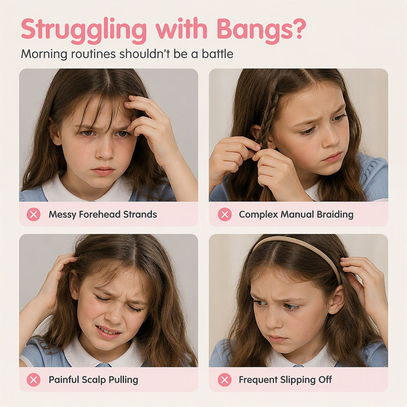 🎀 Adorable Cartoon Hairband for Girls – Cute & Comfortable Headband