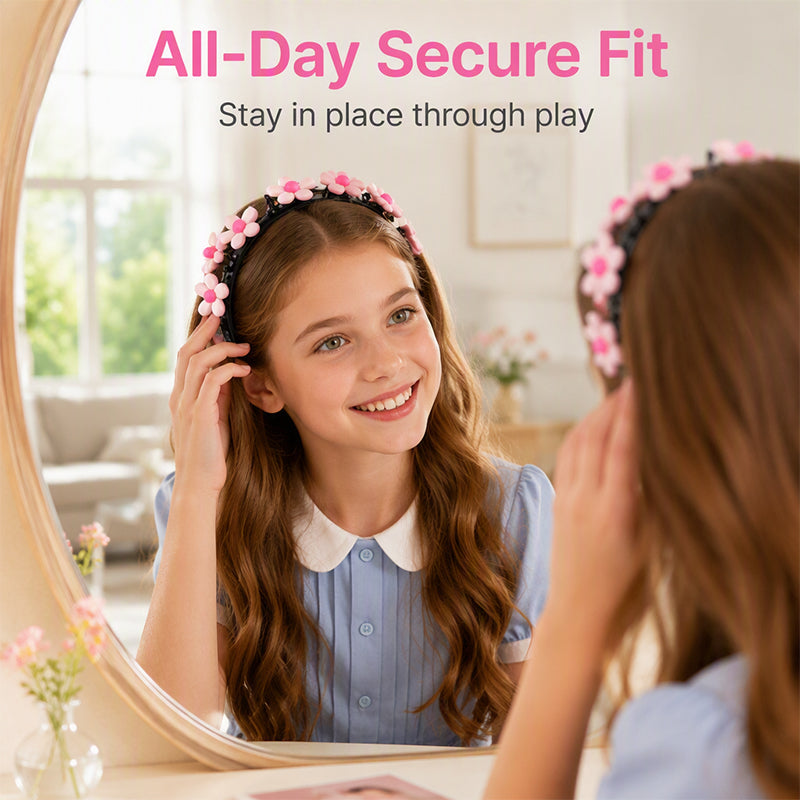 🎀 Adorable Cartoon Hairband for Girls – Cute & Comfortable Headband
