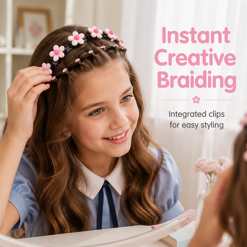 🎀 Adorable Cartoon Hairband for Girls – Cute & Comfortable Headband