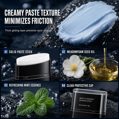 Shave Smooth Instantly! 3-in-1 Gentle Shaving & Hair Removal Stick