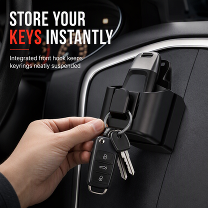 🎁 Car Key Fob Holder with Hook – Protective Key Case & Convenient Keychain