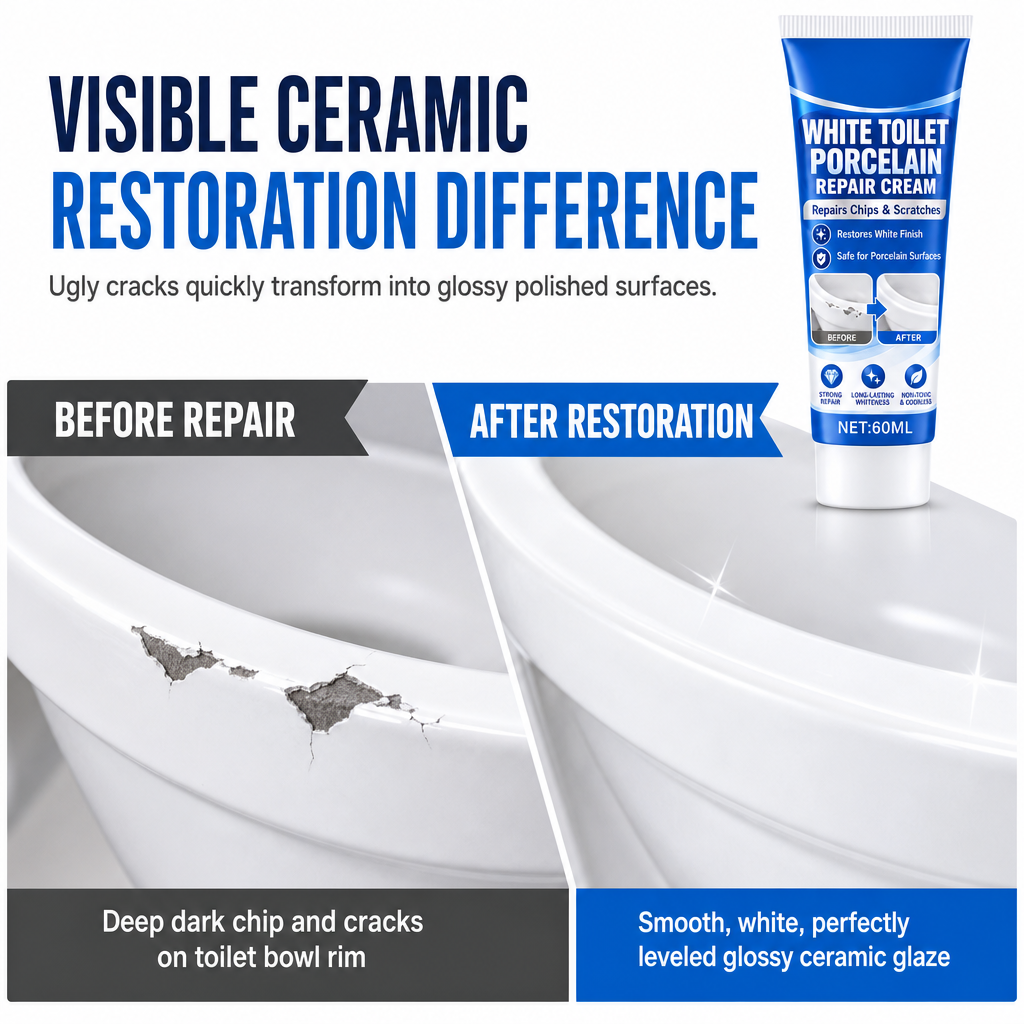 🚽 Porcelain Repair Cream