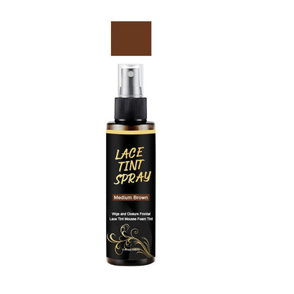 💇 Lace Tint Spray for Wigs & Frontals – Quick-Dry Root Tinting Mist for Seamless Brown Hair Blending